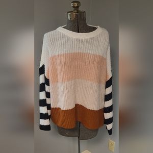 SZ XL PULLOVER SWEATER..NO NAME BRAND..